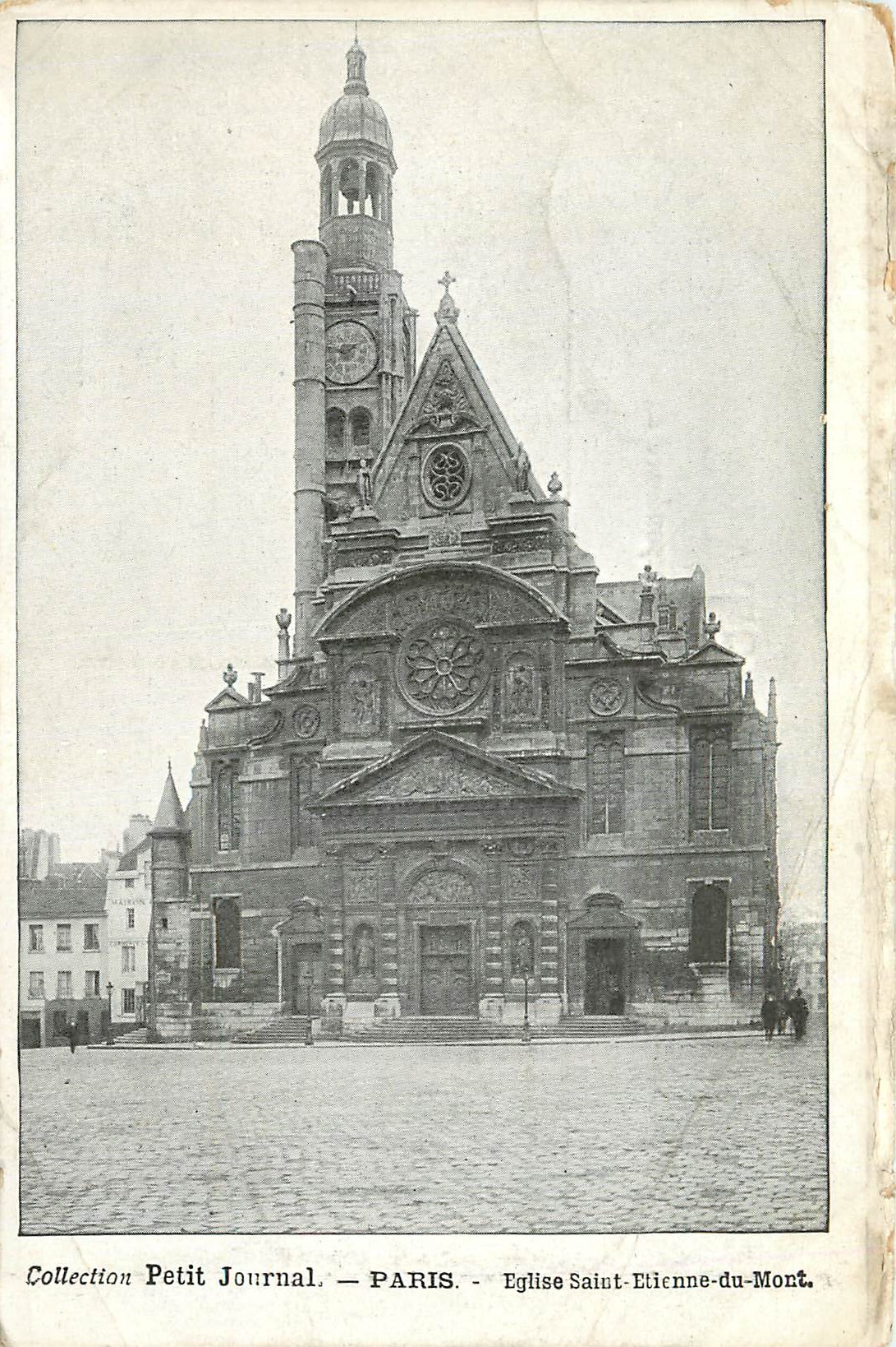 CPA Collection Petit Jouranl Paris Eglise Saint Etienne du Mont 