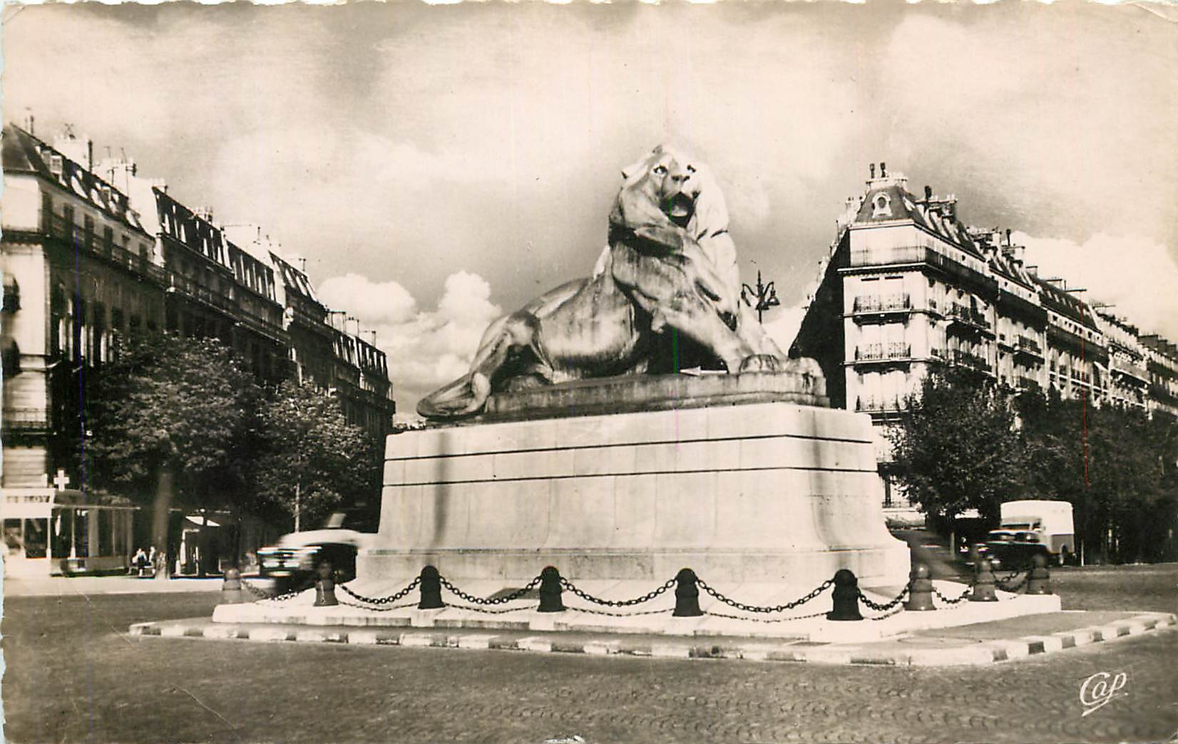 CPA Paris le Lion de Belfort 