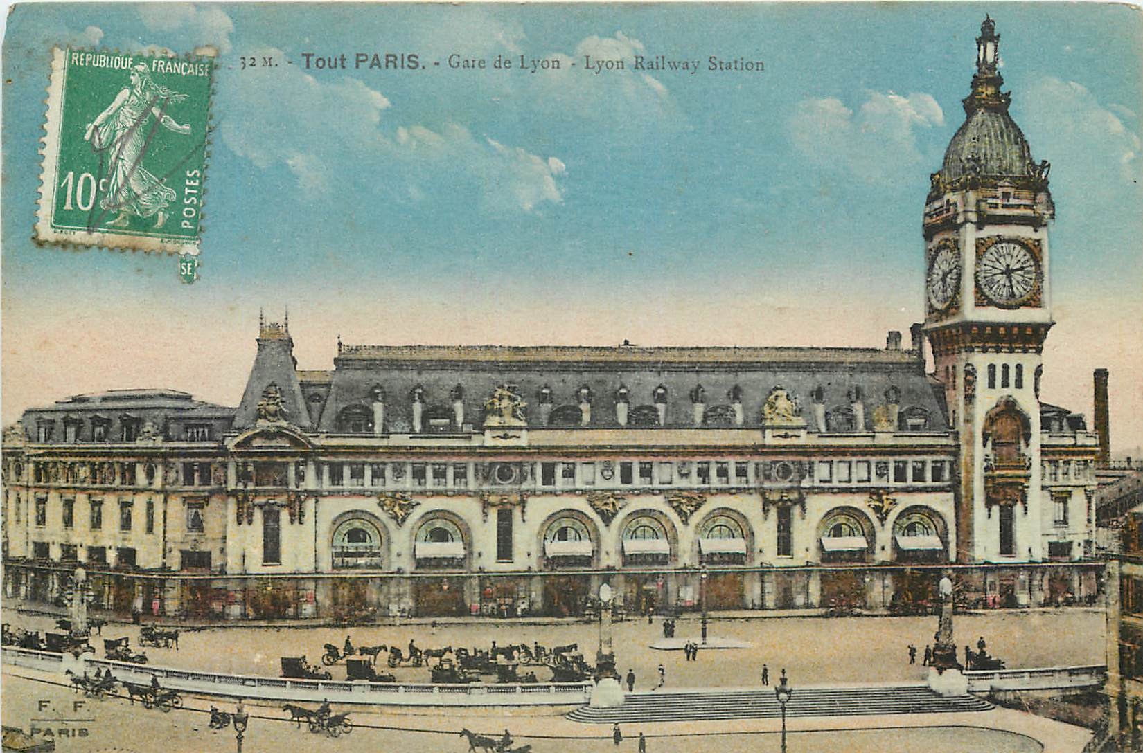 CPA Tout Paris Gare de Lyon 