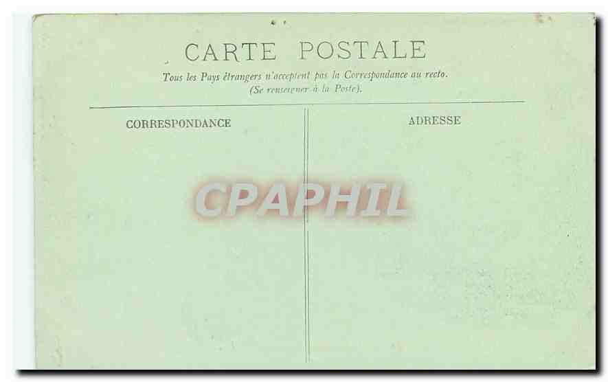 CPA Paris l'Avenue des Champs Elysees au Rond Point  — Rückseite