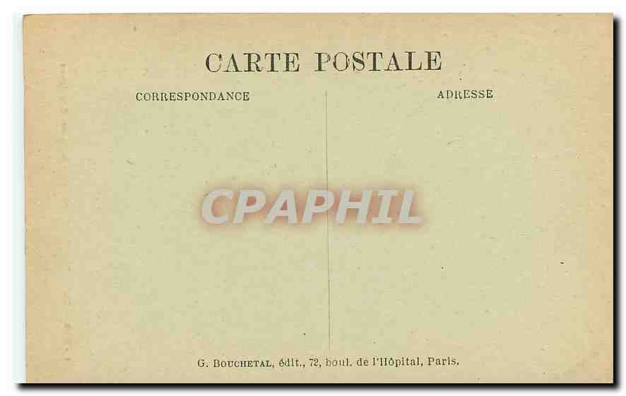 CPA Musee Catnavalet Entree de la Salle des Enseignes Grille en fer forge  — Rückseite
