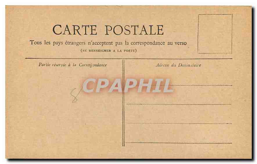 CPA Paris le Petit Palais  — Rückseite
