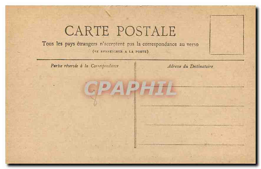 CPA Paris la Place de la Concorde  — Rückseite