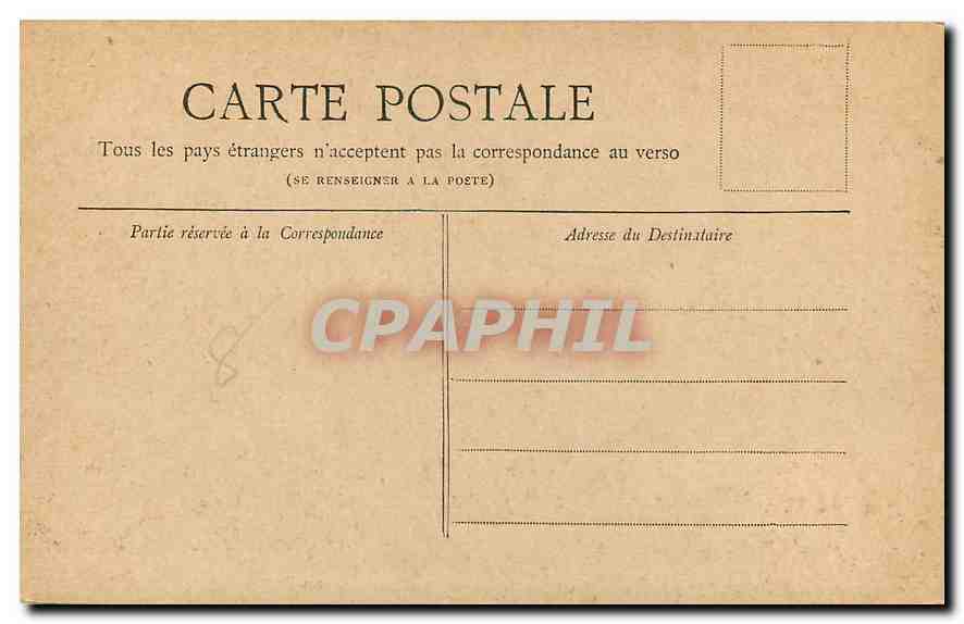 CPA Paris le Parc Monceau la Naumachie  — Rückseite