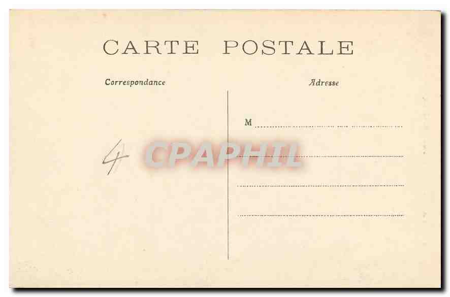 CPA Paris la Tour St Jacques  — Rückseite