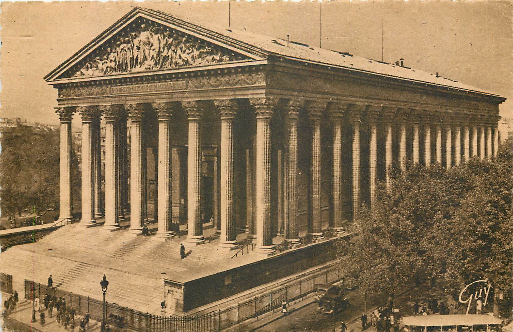 CPA Paris et ses merveilles Eglise de la Madeleine 