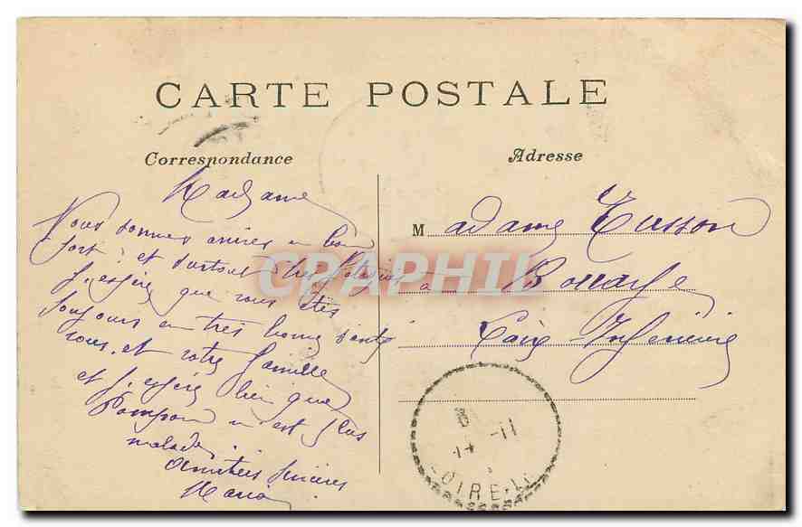CPA Paris un coin du Jardin des Tuileries  — Rückseite