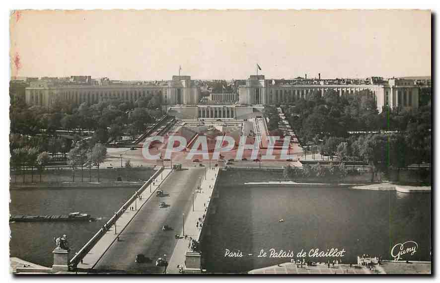 CPA Paris le Palais de Chaillot 