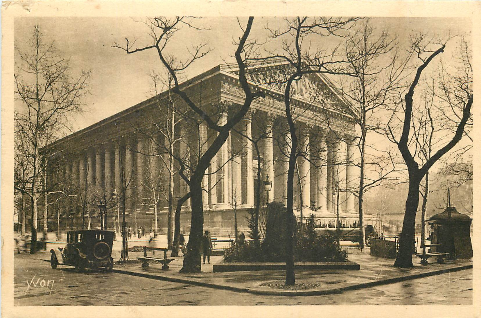 CPA Paris en Flanant Eglise de la Madeleine 