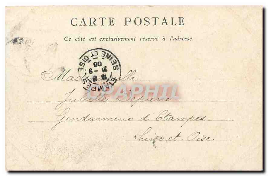 CPA Arc de Triomphe Edite par le Bon Marche Paris  — Rückseite