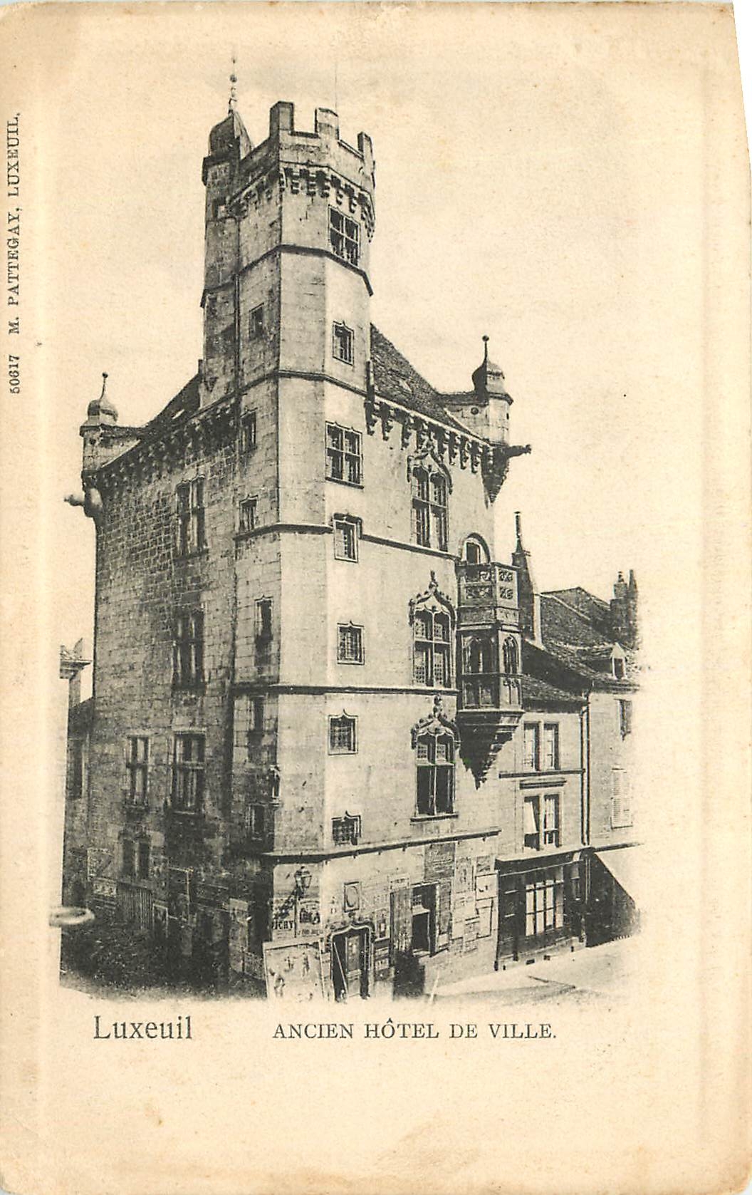 CPA Luxeuil Ancien Hotel de Ville 