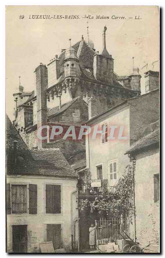 CPA Luxeuil les Bains la Maison Carree 