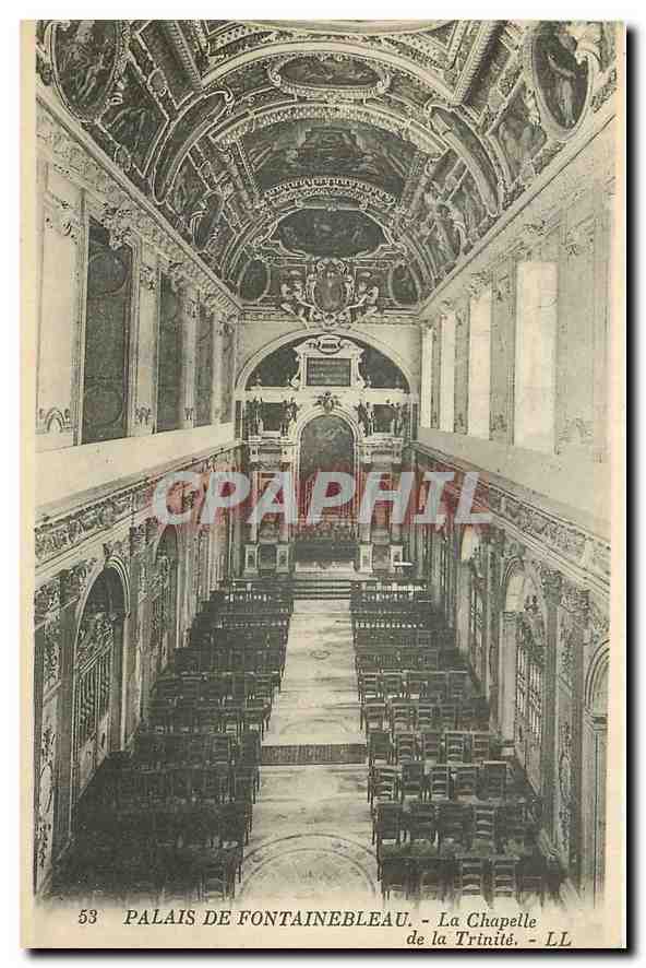 Palast von Fontainebleau — Die Kapelle der Dreifaltigkeit — LL-Nr. 53
