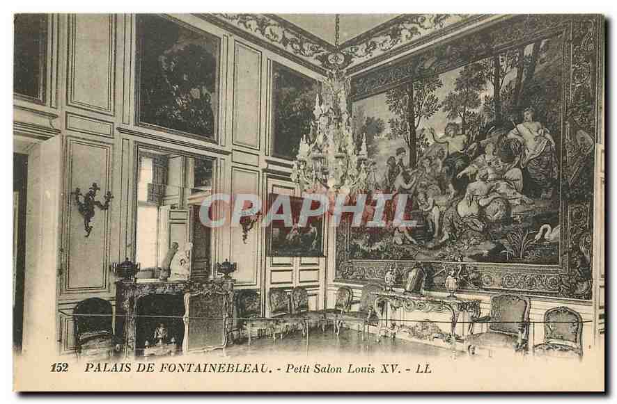 Palais de Fontainebleau - Petit Salon Louis XV - LL