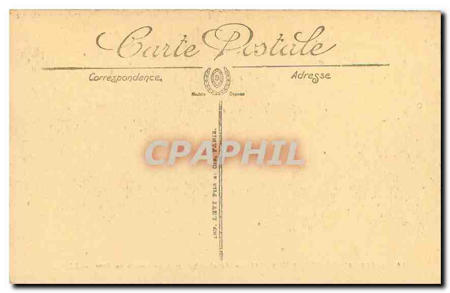 Castillo de Fontainebleau — Antecámara de los Aposentos del Papa — LL. n°49 — Reverso