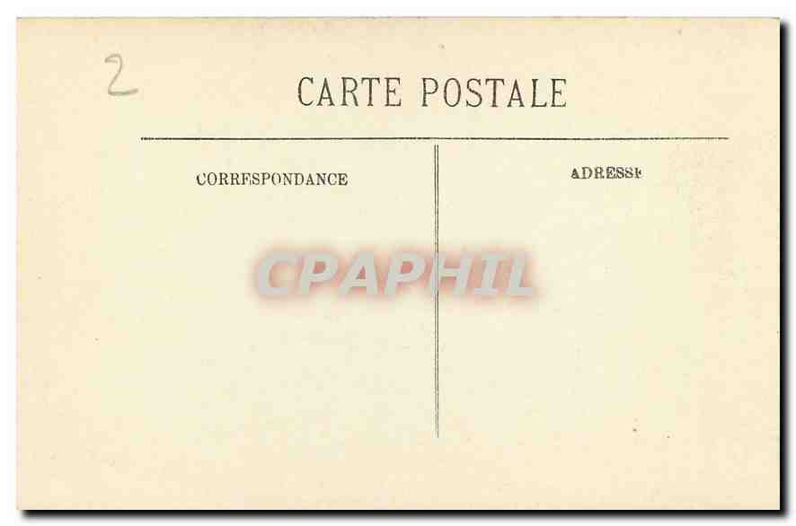 Fontainebleau — Das Schloss — Der alte Offizierssaal — LL. — n° 162 — Rückseite