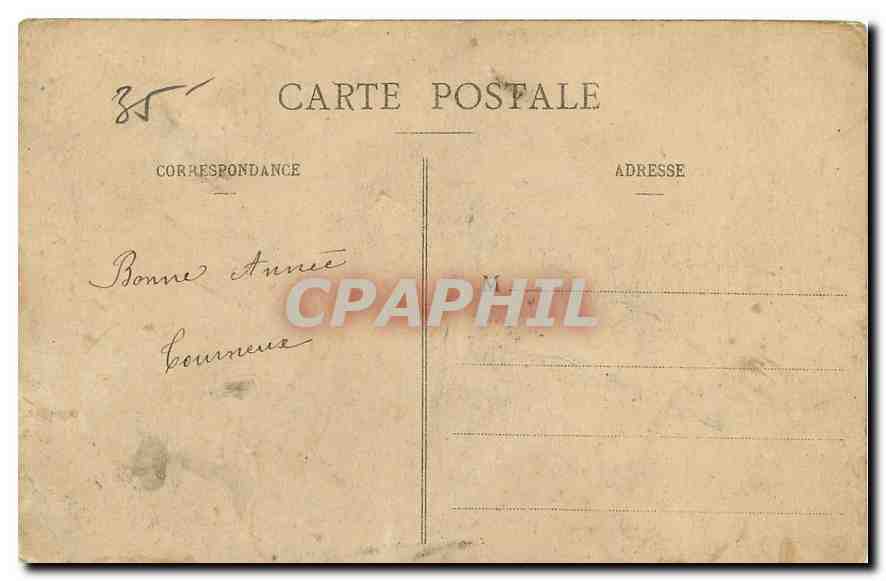 CPA Paris Gare St Lazare et Rue d'Amsterdam  — Rückseite
