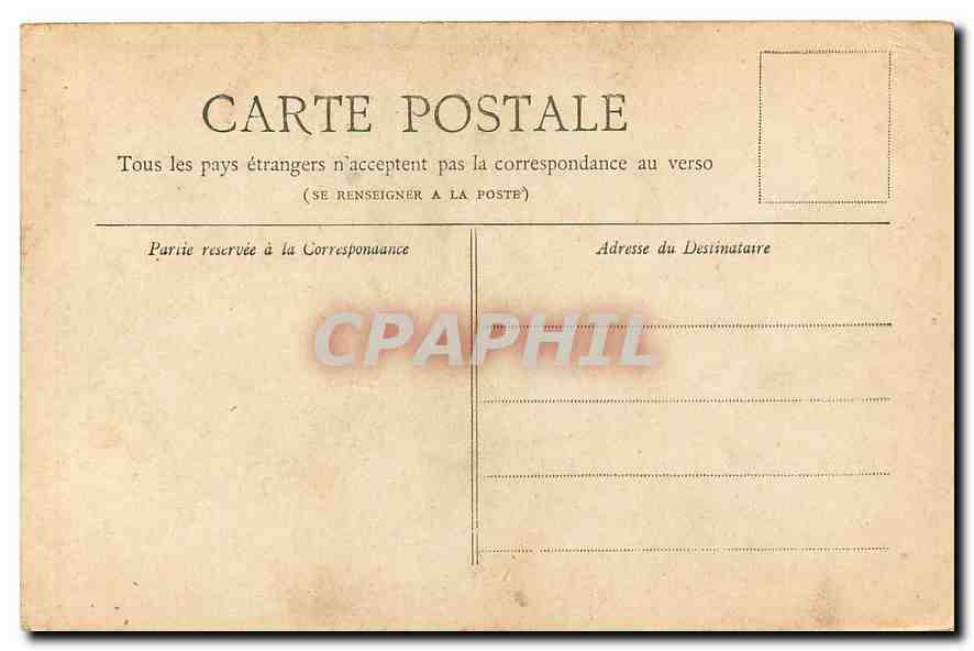 CPA Collection Petit Journal Paris Monument de Gambetta  — Rückseite