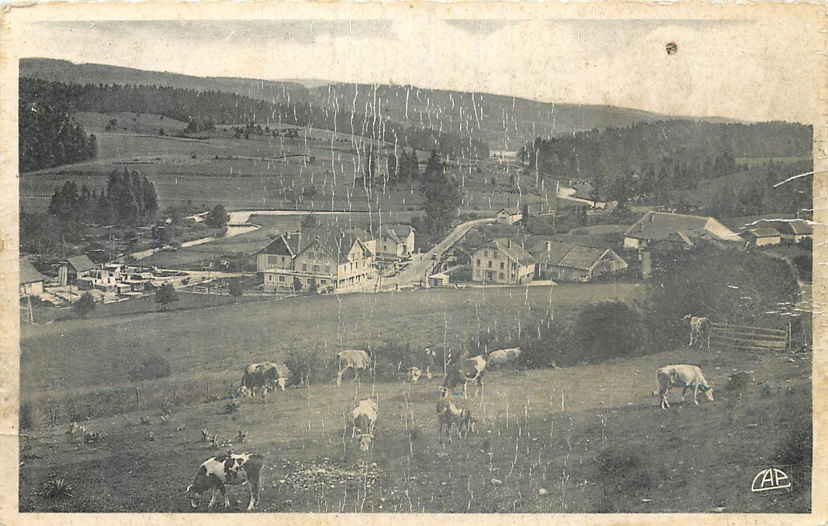 Riant-Séjour et le Lac de Saint-Point — Vue générale — Éditeur : Arts Mécaniques Paris, n°72