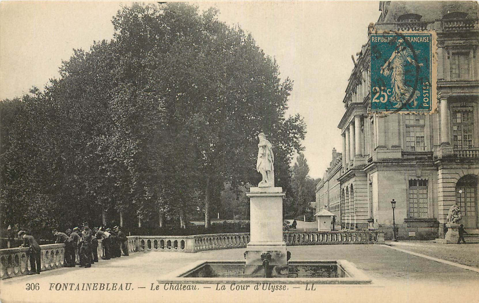 Fontainebleau — El Castillo — La Cour d'Ulysse — LL — n°306