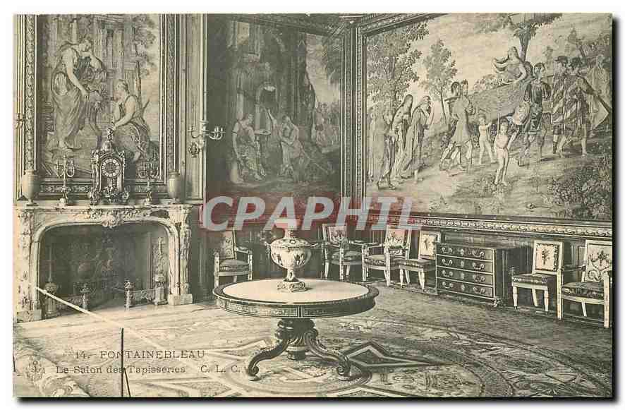 Der Tapisserie-Salon — Schloss Fontainebleau — C. L. C. n°14