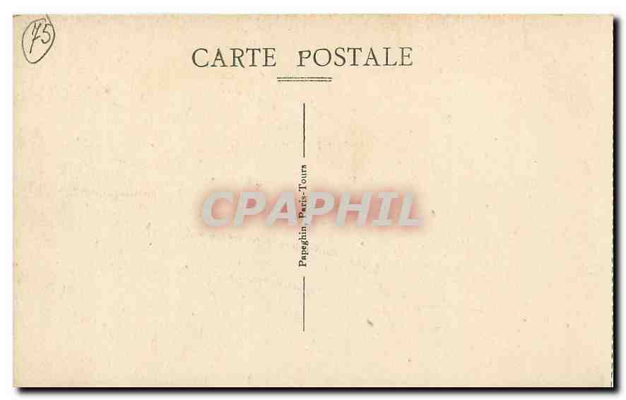 CPA Paris le Dome des Invalides  — Rückseite