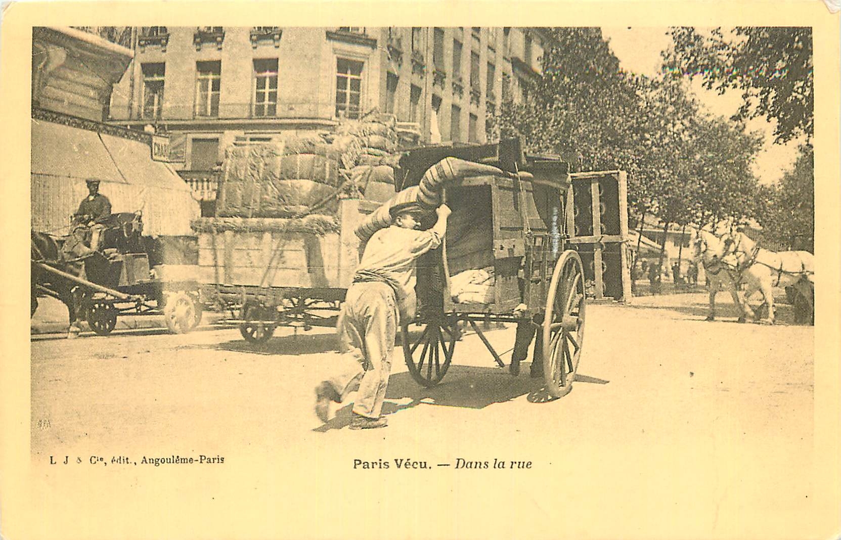 REPRO Paris Vecu Dans la rue 