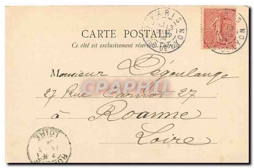 CPA Paris Le Val de Grace  — Rückseite