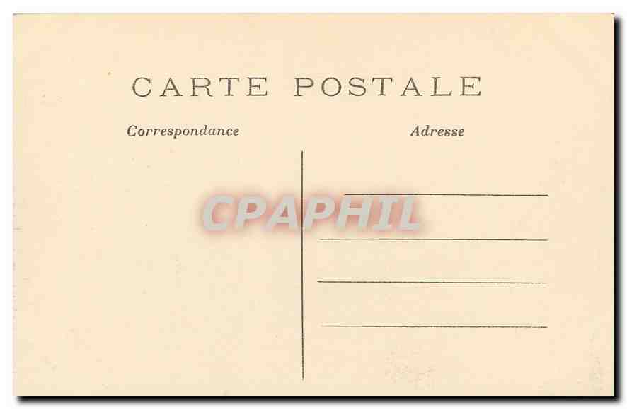 CPA Paris La Rue Soufflot et le Pantheon  — Rückseite