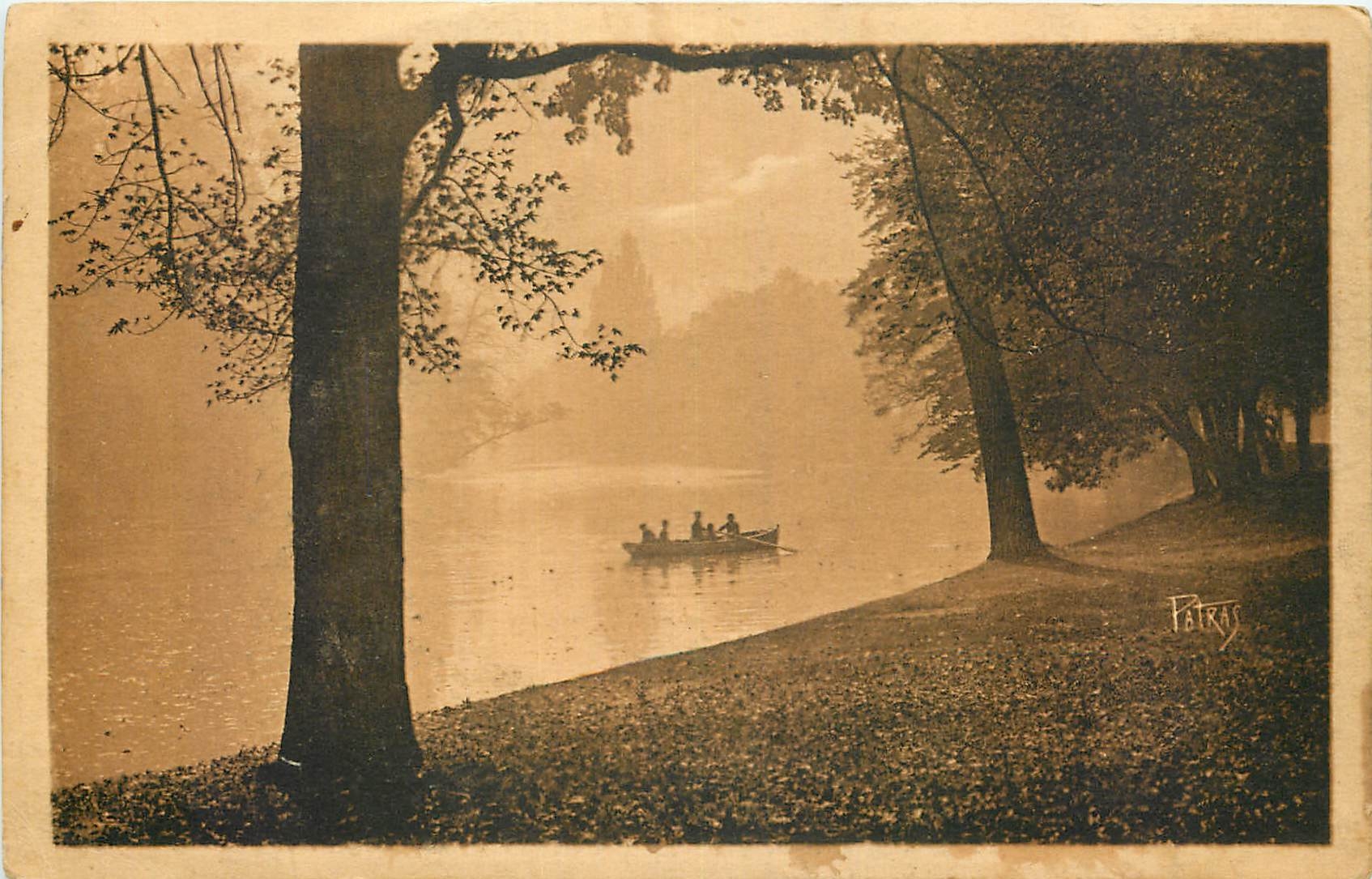 CPA Les Jolis coins de Paris Le Bois de Boulogne en Automne 