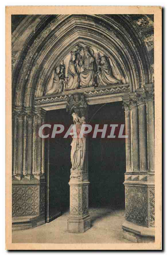 CPA Paris la Sainte Chapelle portail de la Chapelle basse 