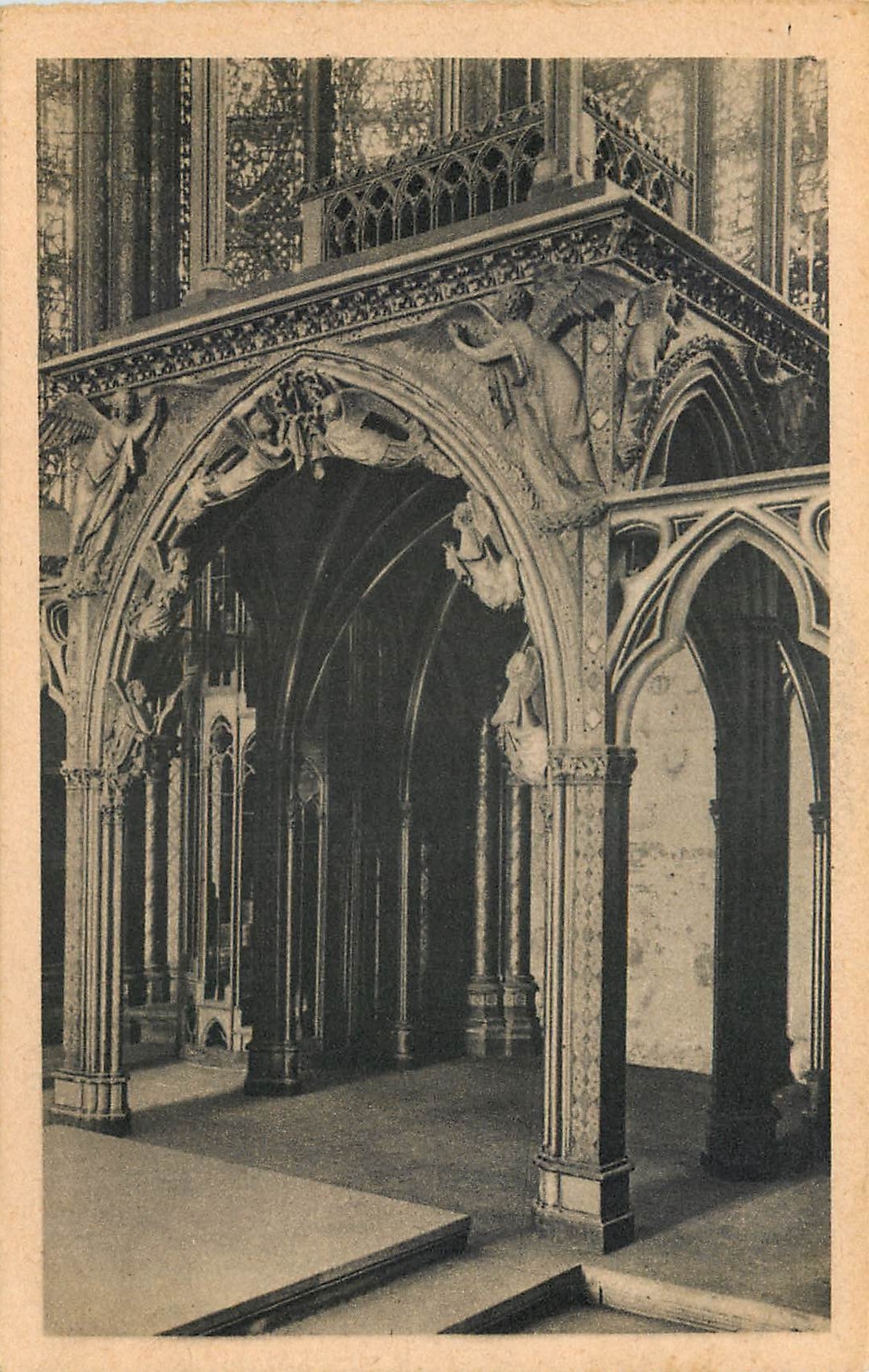 CPA Paris la Sainte Chapelle Chapelle haute le Reliquaire 