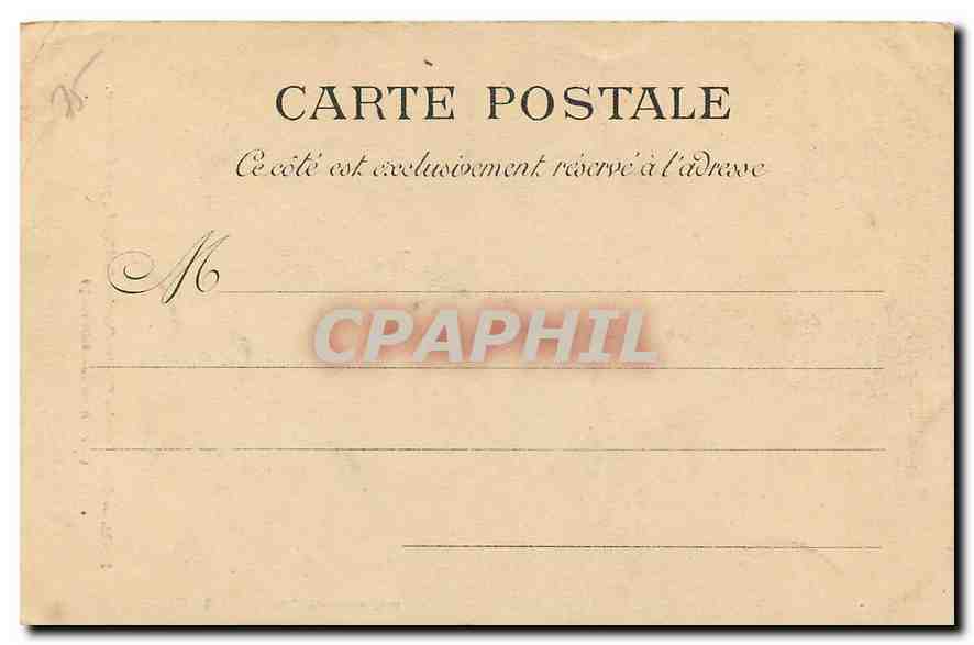 CPA Paris fontaine des Quatre Parties du Monde par Capreaux Jardin du Luxemburg  — Rückseite