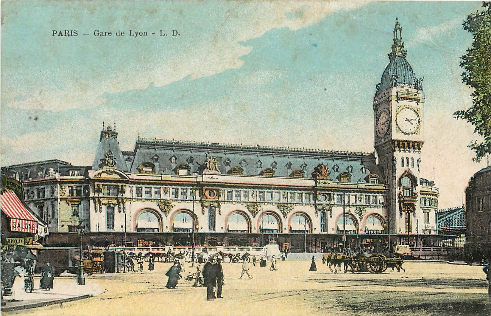 CPA Paris Gare de Lyon 