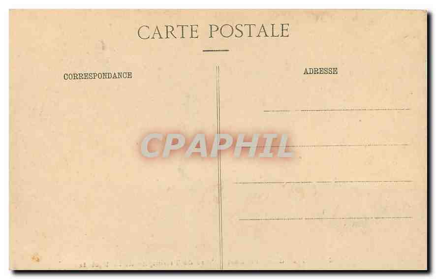CPA Paris Place du Carrousel l'Arc de Triomphe de la Victoire  — Verso