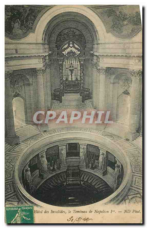 CPA Paris Hotel des IOnvalides le Tombeau de Napoelon Ier 