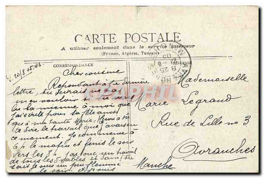 CPA Paris Boulevard et porte St Denis  — Rückseite