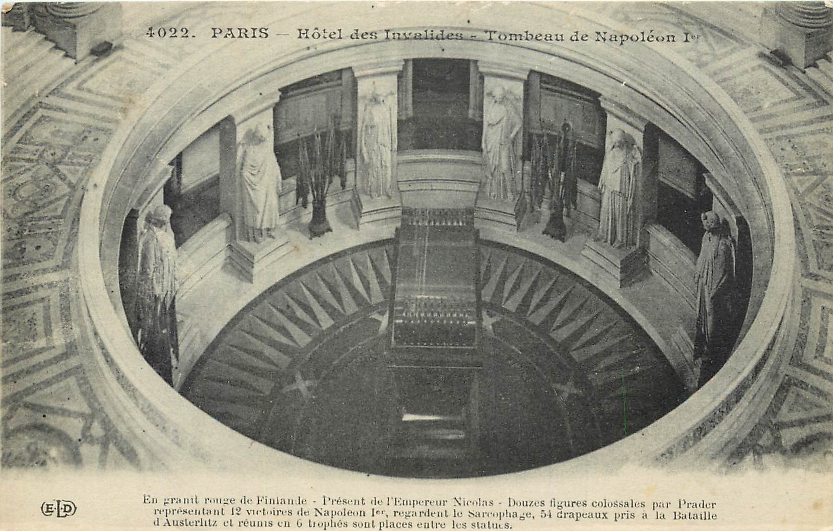 CPA Paris Hotel des invalides tombeau de Napoelon Ier 