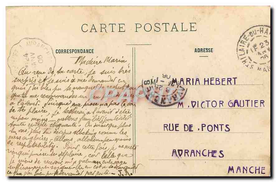 CPA Paris Eglise de la Madeleine  — Rückseite