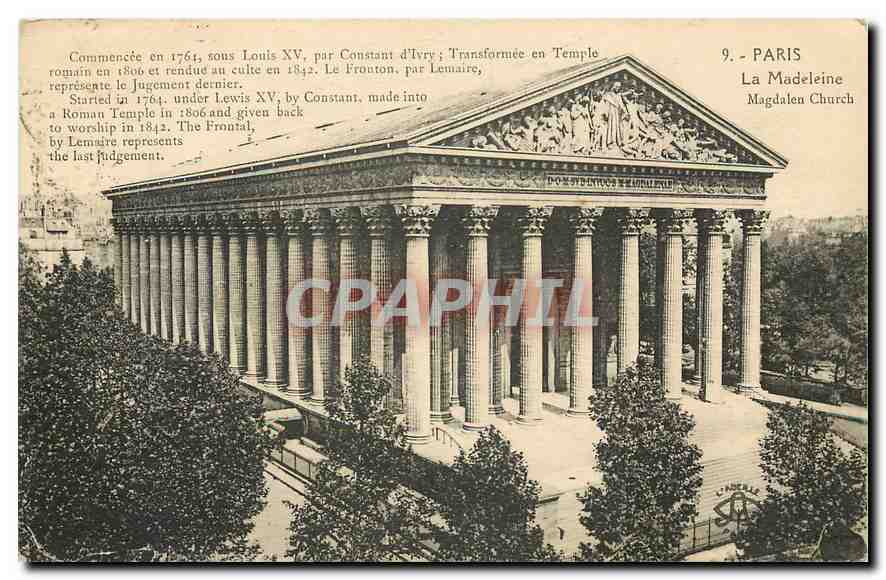 CPA Paris la Madeleine 