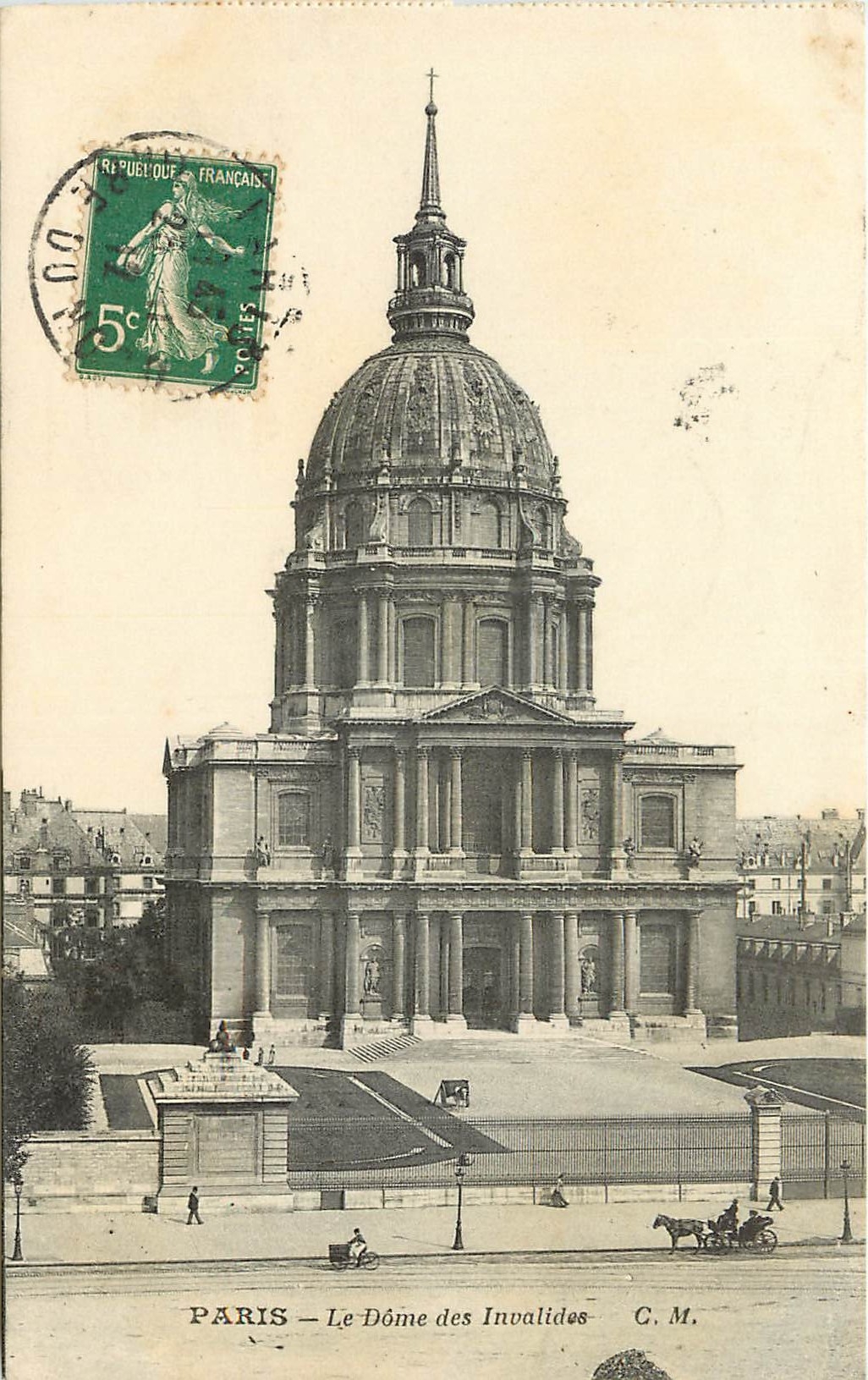 CPA Paris Le Dome des Invalides 