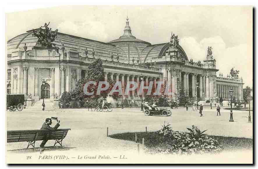 CPA Paris VIII le Grand Palais 