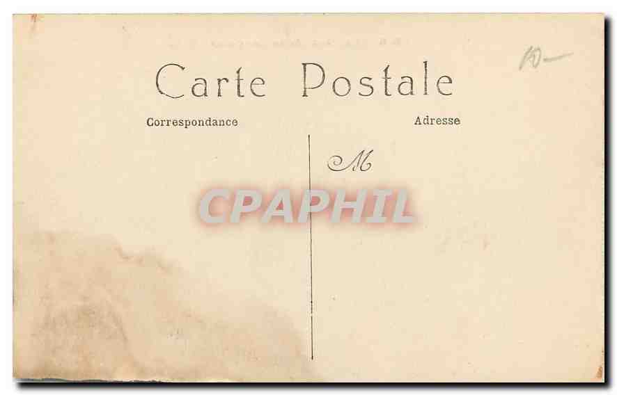 CPA Paris la Place de la Concorde  — Rückseite