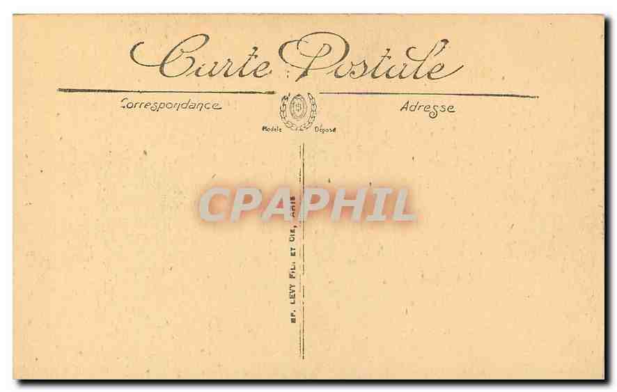 CPA Paris l'Eglise Saint Augustin  — Verso