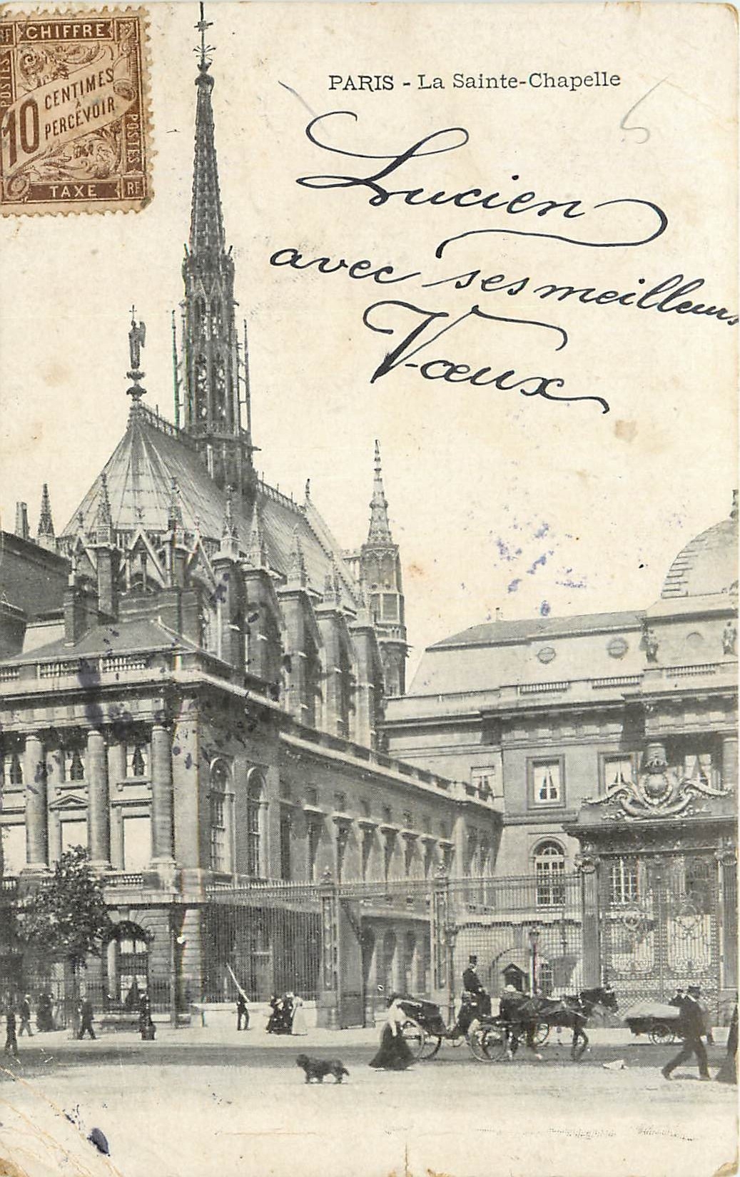 CPA Paris La Sainte Chapelle 