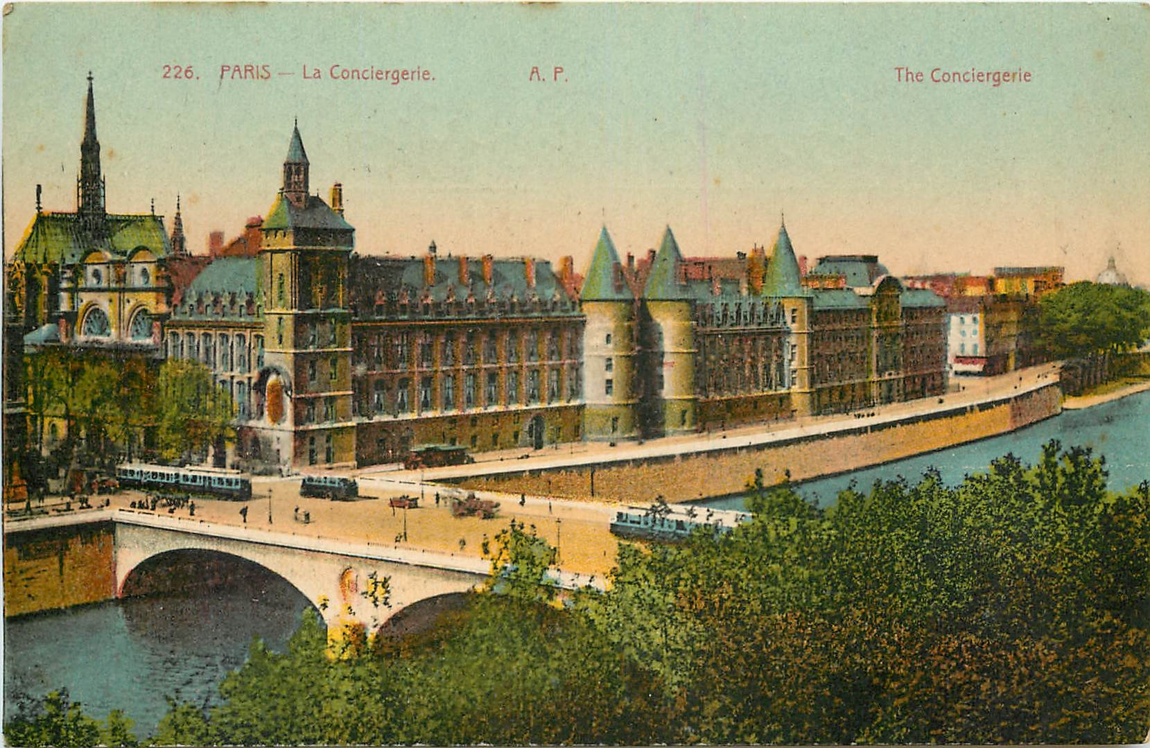 CPA Paris la Conciergerie 