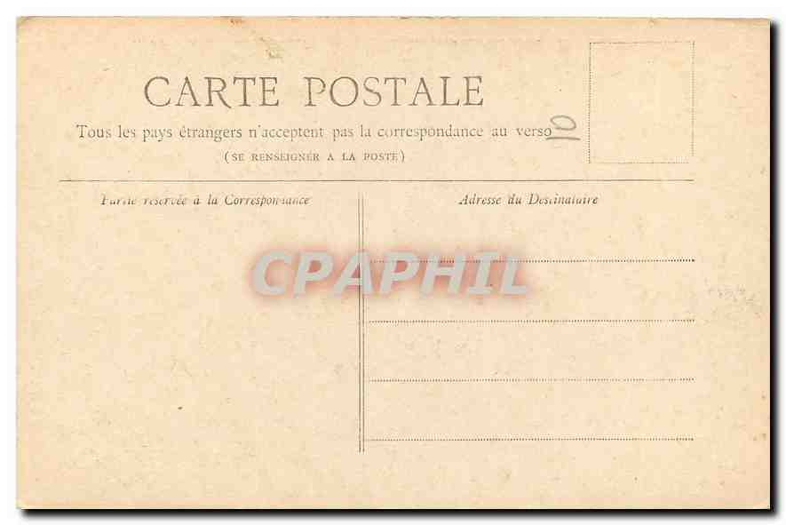 CPA Collection petit Journal Paris Belvedere des Buttes Chaumont  — Rückseite