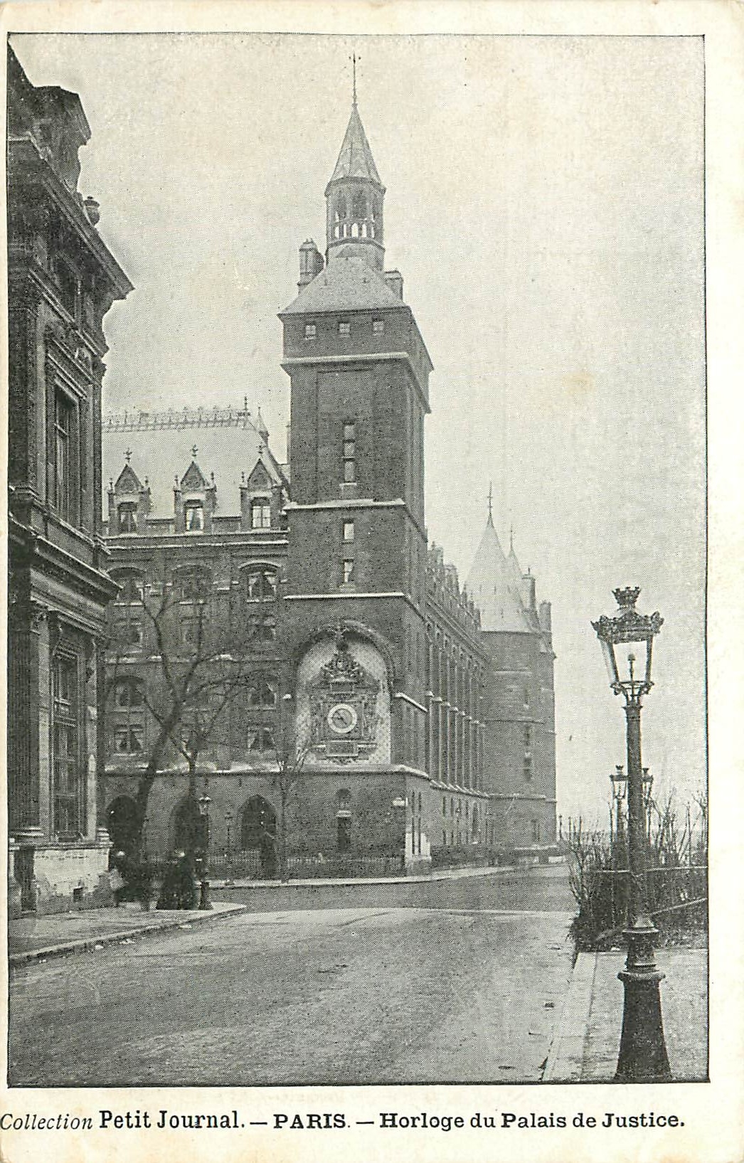 CPA Collection petit Journal Paris Horloge du Palais de Justice 