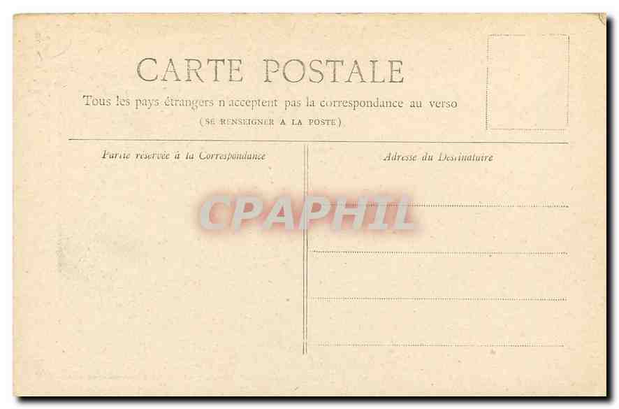 CPA Collection petit Journal Paris monuemnt Gambetta  — Rückseite