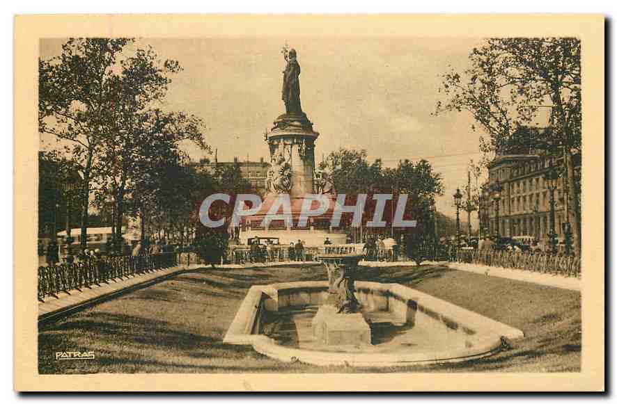 CPA Les jolis coins de Paris Place de la Republique 